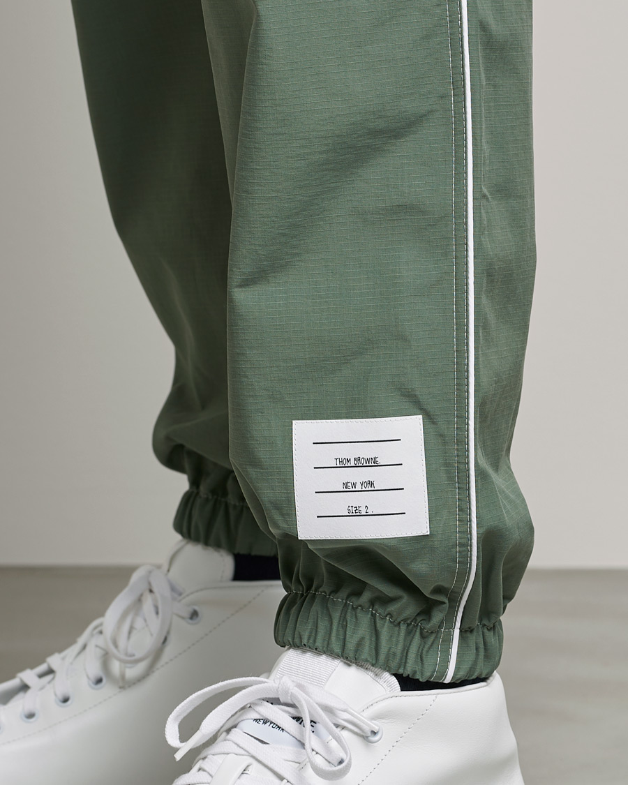 Herre | Bukser | Thom Browne | Ripstop Track Pants Dark Green