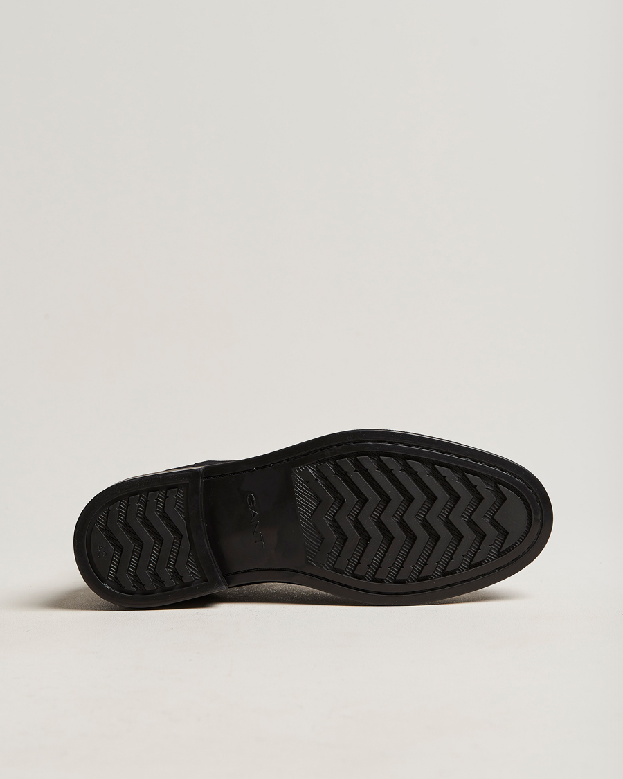 Herre | GANT Brookly Suede Chelsea Boot Black | GANT | Brookly Suede Chelsea Boot Black