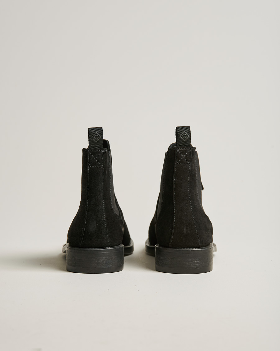 Herre | GANT Brockwill Suede Chelsea Boot Black | GANT | Brockwill Suede Chelsea Boot Black