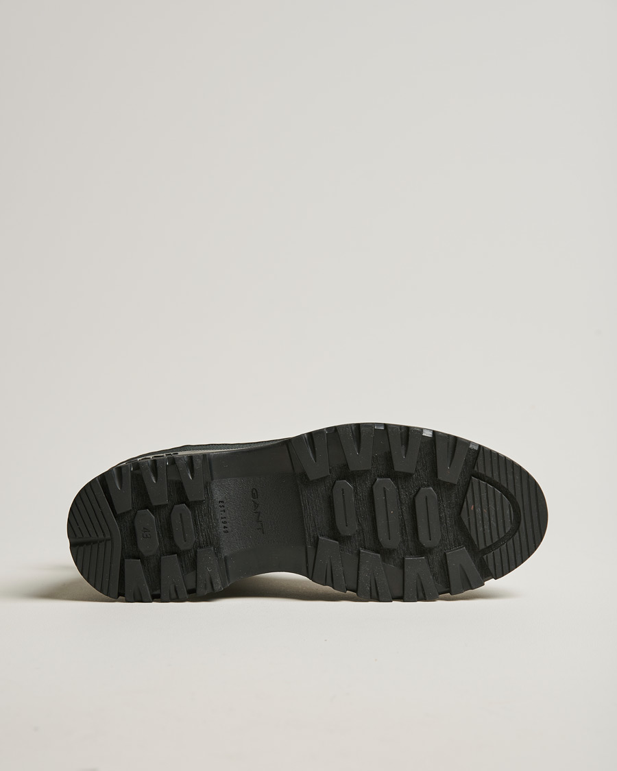 Herre | GANT St Grip Mid Lace Boot Black | GANT | St Grip Mid Lace Boot Black