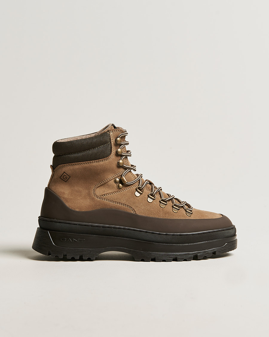 Herre | GANT St Grip Mid Lace Boot Taupe | GANT | St Grip Mid Lace Boot Taupe