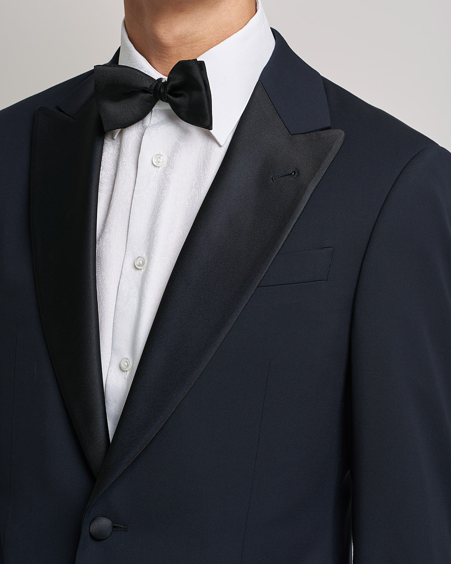 Herre | Dresser | Giorgio Armani | Peak Lapel Smoking Navy