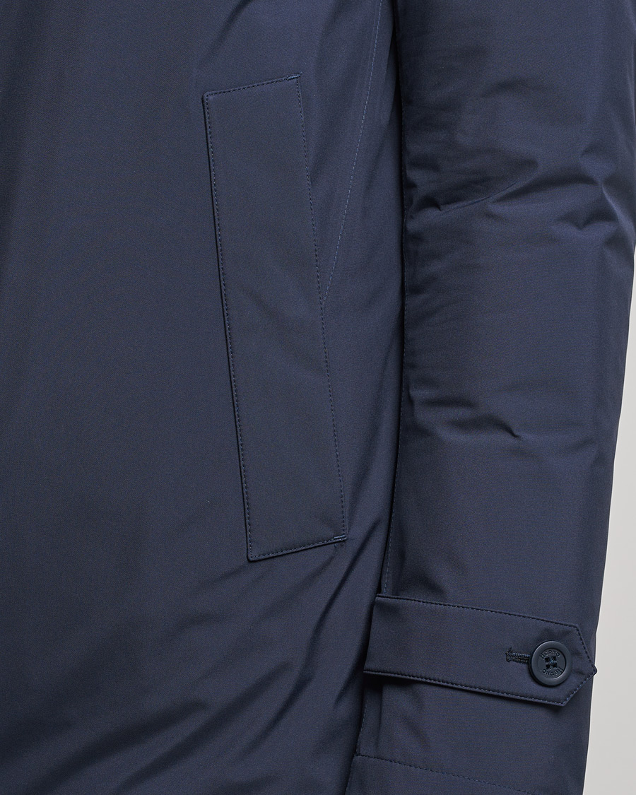 Herre | Jakker | Herno | Laminar Goretex Nylon Coat Navy