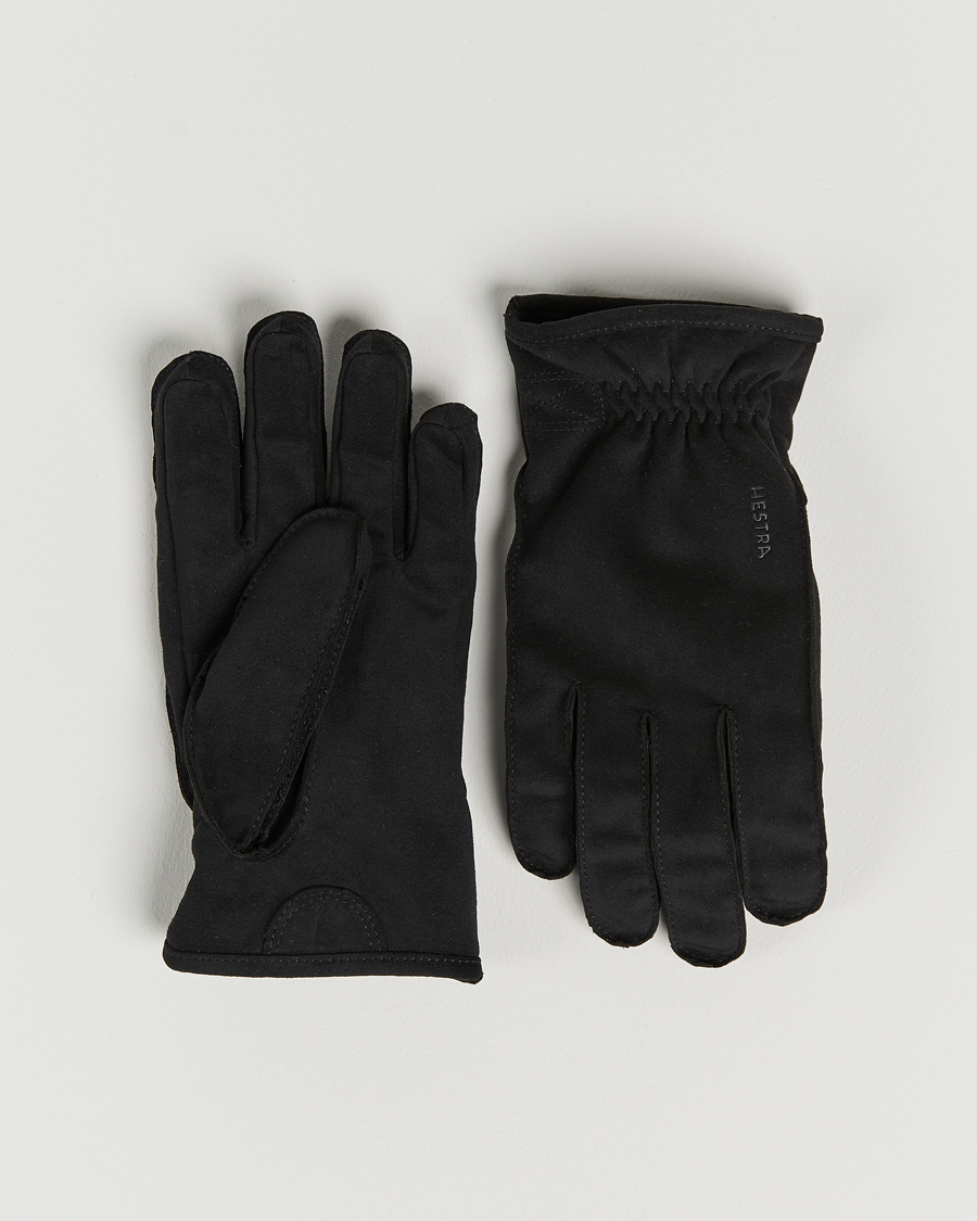 Herre | Hestra Viljar Vegan Nubuck Glove Black | Hestra | Viljar Vegan Nubuck Glove Black