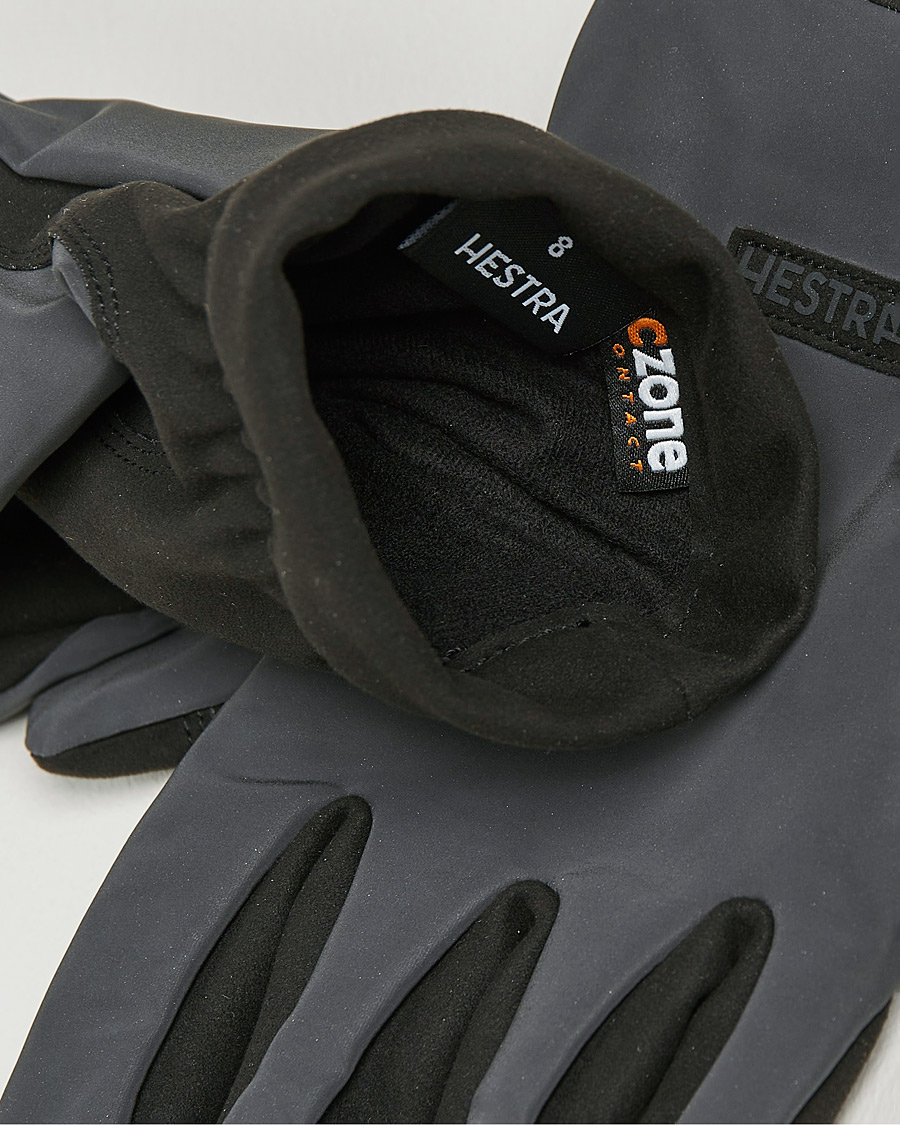 Herre | Hestra | Hestra | Mason Reflective Waterproof Glove Grey
