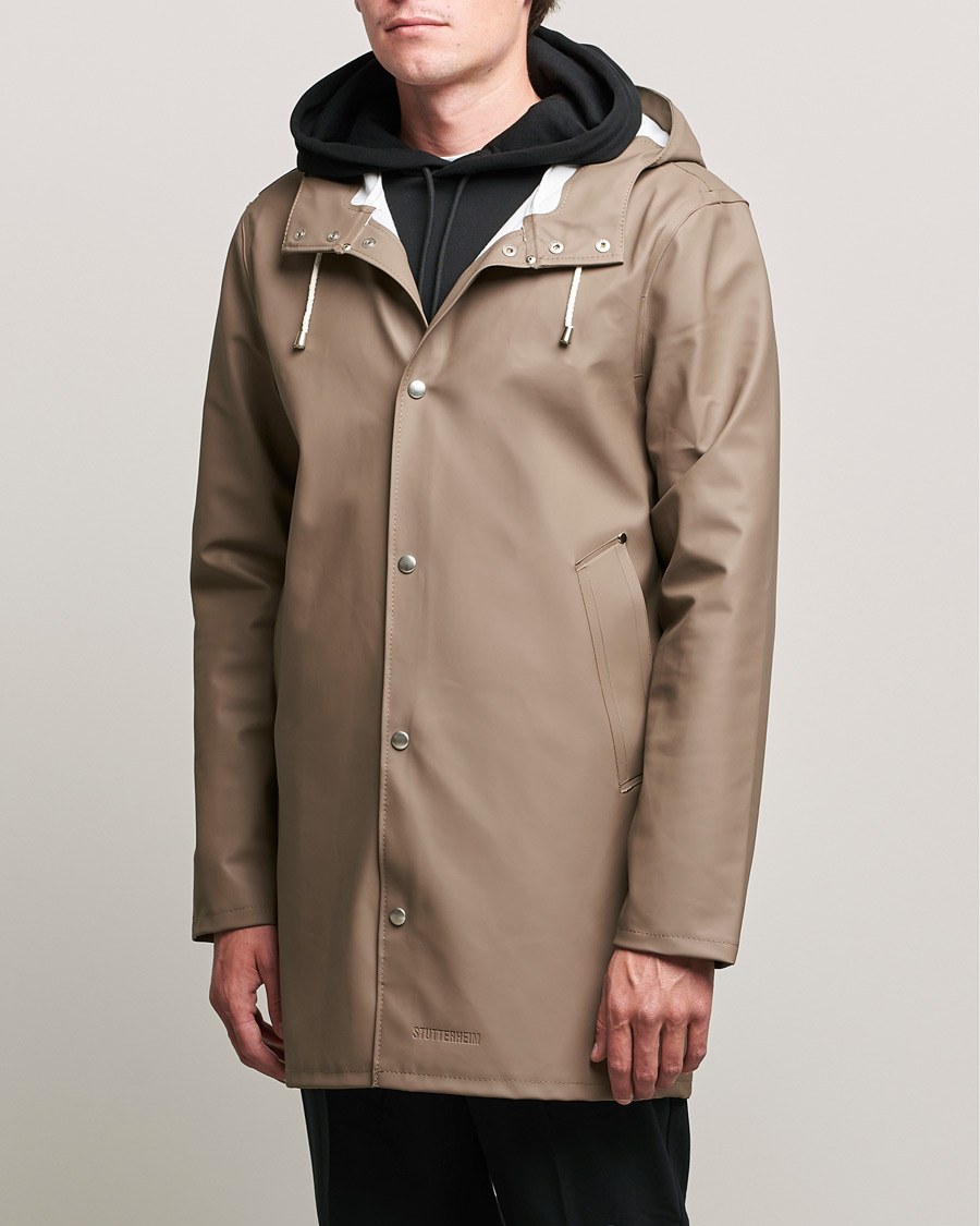 Herre | Jakker | Stutterheim | Stockholm Raincoat Mole Brown
