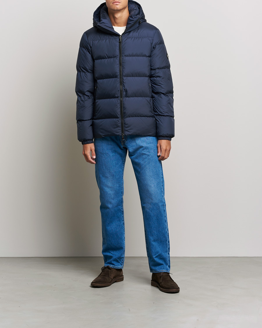 Herre | Jakker | J.Lindeberg | Barrel Down Jacket Navy