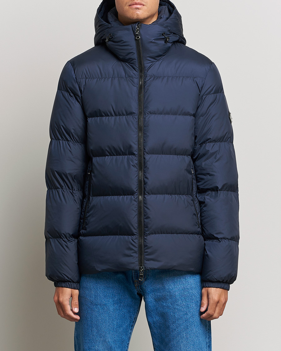 Herre | Jakker | J.Lindeberg | Barrel Down Jacket Navy