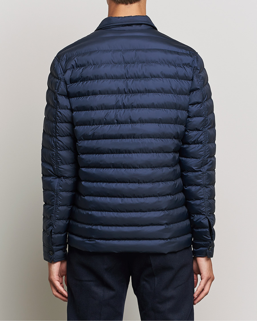 Herre | Skjorter | J.Lindeberg | Gorman Quilted Overshirt Navy