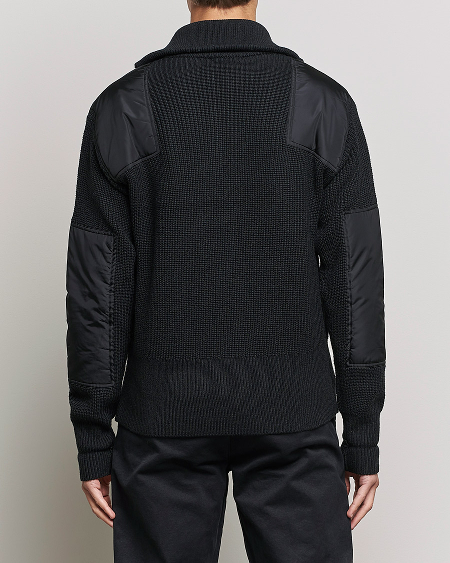 Herre | Gensere | J.Lindeberg | Ethan Chunky Half Zip Black
