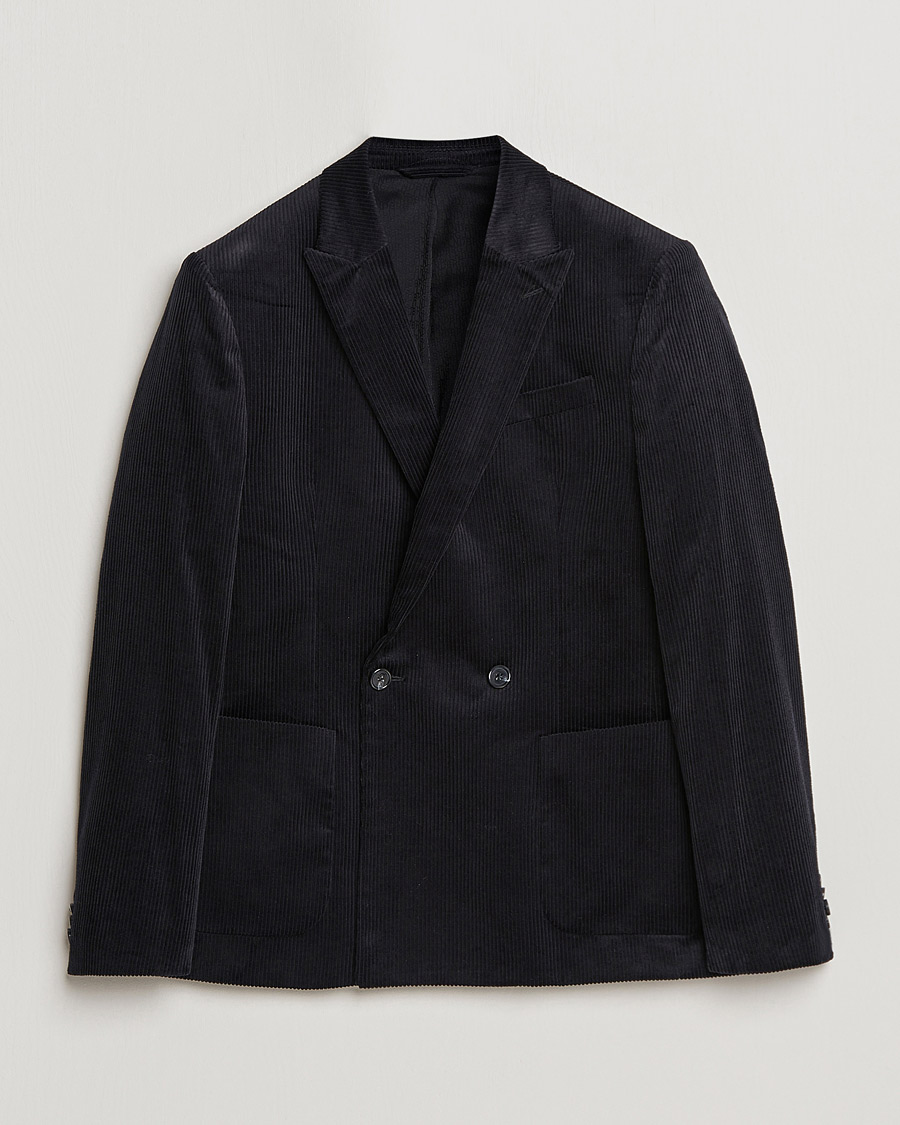 Herre | Dressjakker | J.Lindeberg | Dries Corduroy Blazer Black