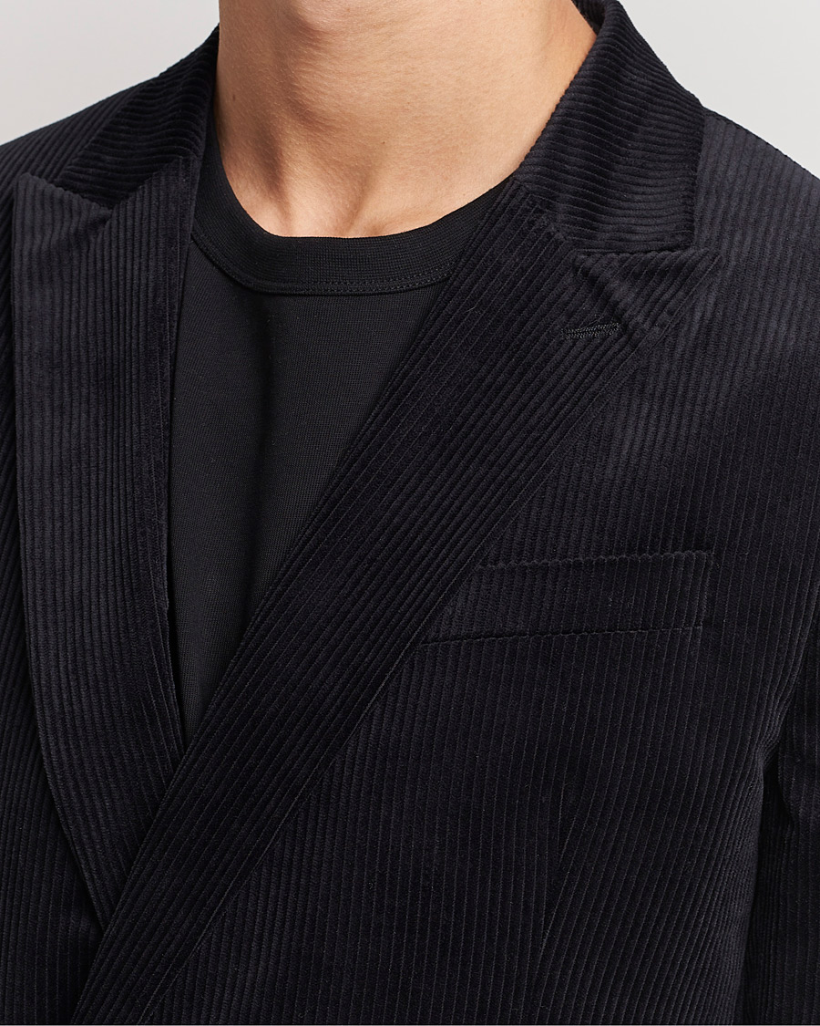 Herre | Dressjakker | J.Lindeberg | Dries Corduroy Blazer Black
