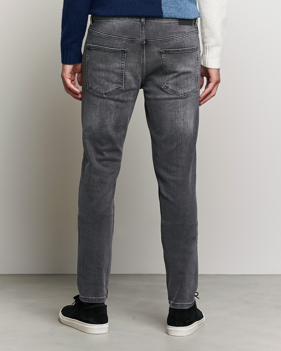 Herre | Jeans | J.Lindeberg | Jay Slate Stretched Washed Jeans Grantie