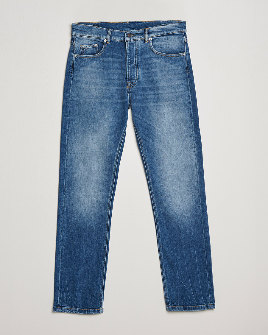 Herre | Jeans | J.Lindeberg | Cody Vintage Wash Jeans Light Blue
