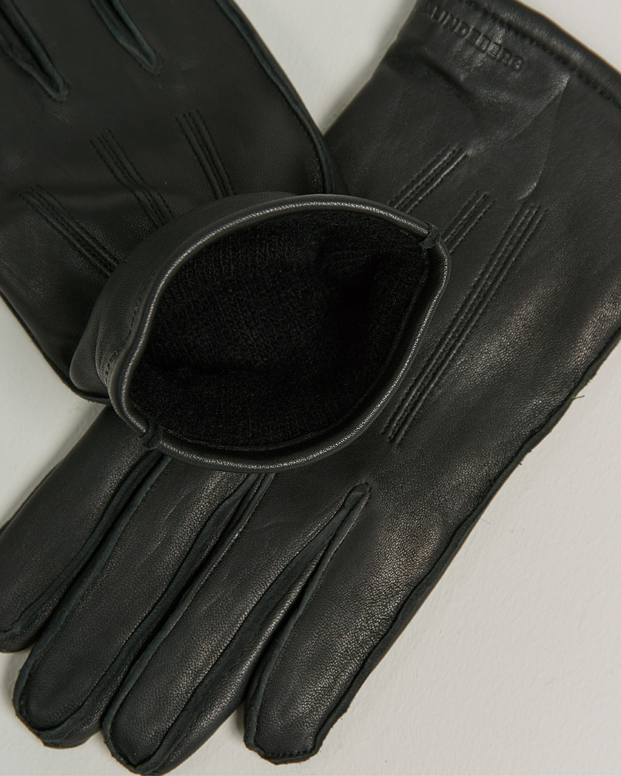 Herre | Hansker | J.Lindeberg | Milo Leather Glove Black