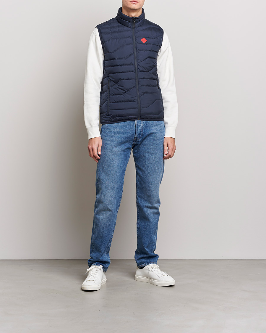 Herre | Jakker | J.Lindeberg | Cliff Light Down Vest Navy