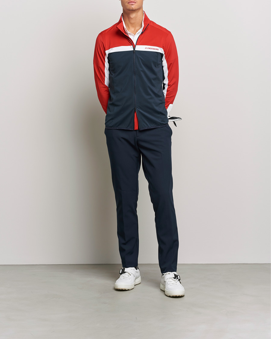 Herre | Bukser | J.Lindeberg | Ellot Bonded Fleece Pants Navy