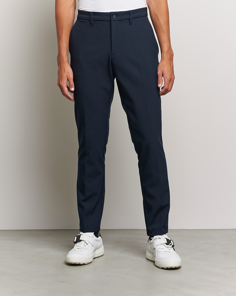 Herre | Funksjonelle bukser | J.Lindeberg | Ellot Bonded Fleece Pants Navy