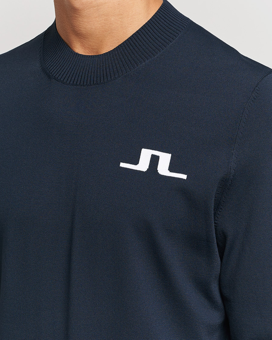 Herre | Gensere | J.Lindeberg | Gus Knitted Golf Sweater Navy