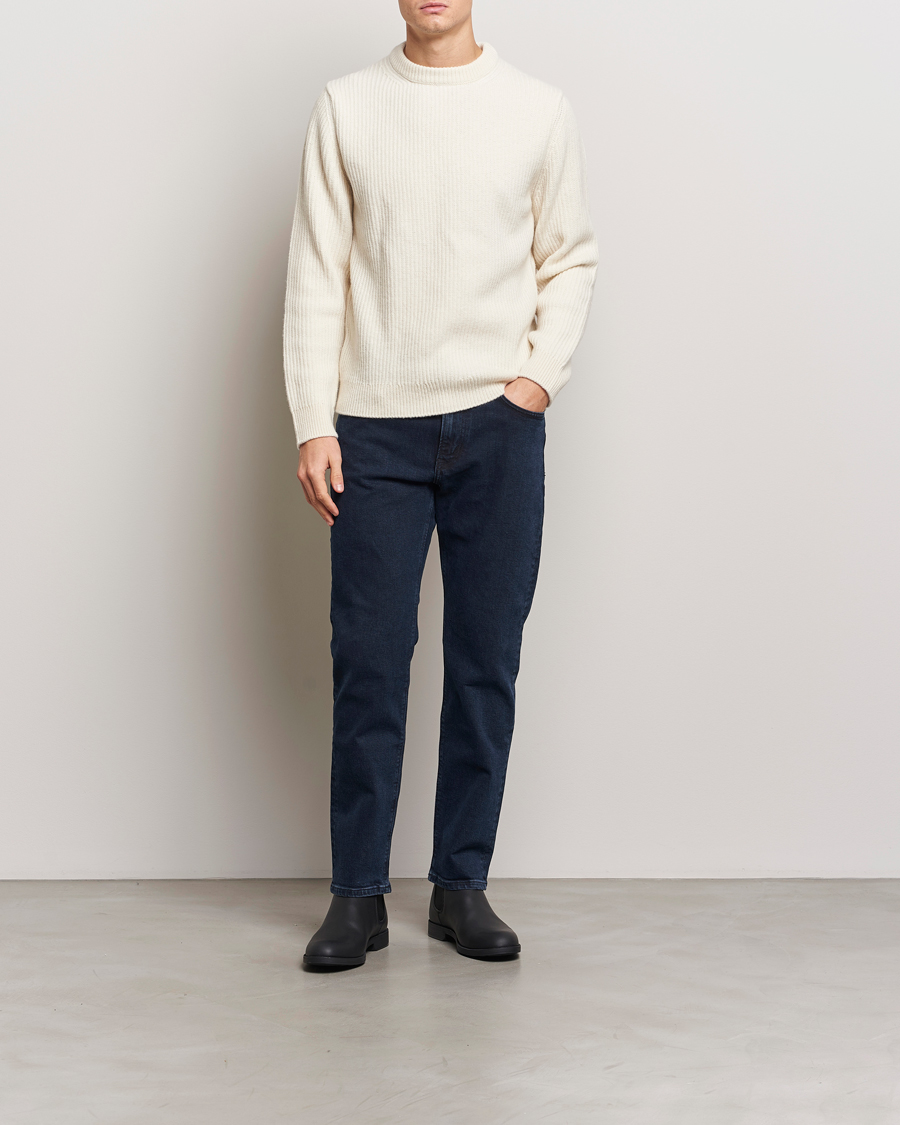 Herre | Jeans | Jeanerica | TM005 Tapered Jeans Blue Black