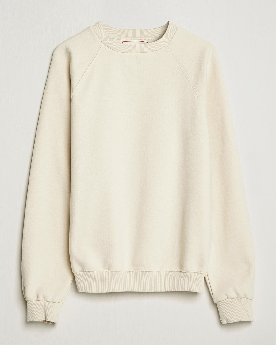 Herre | Gensere | Jeanerica | Arc Raglan Sweater Shortbread Beige