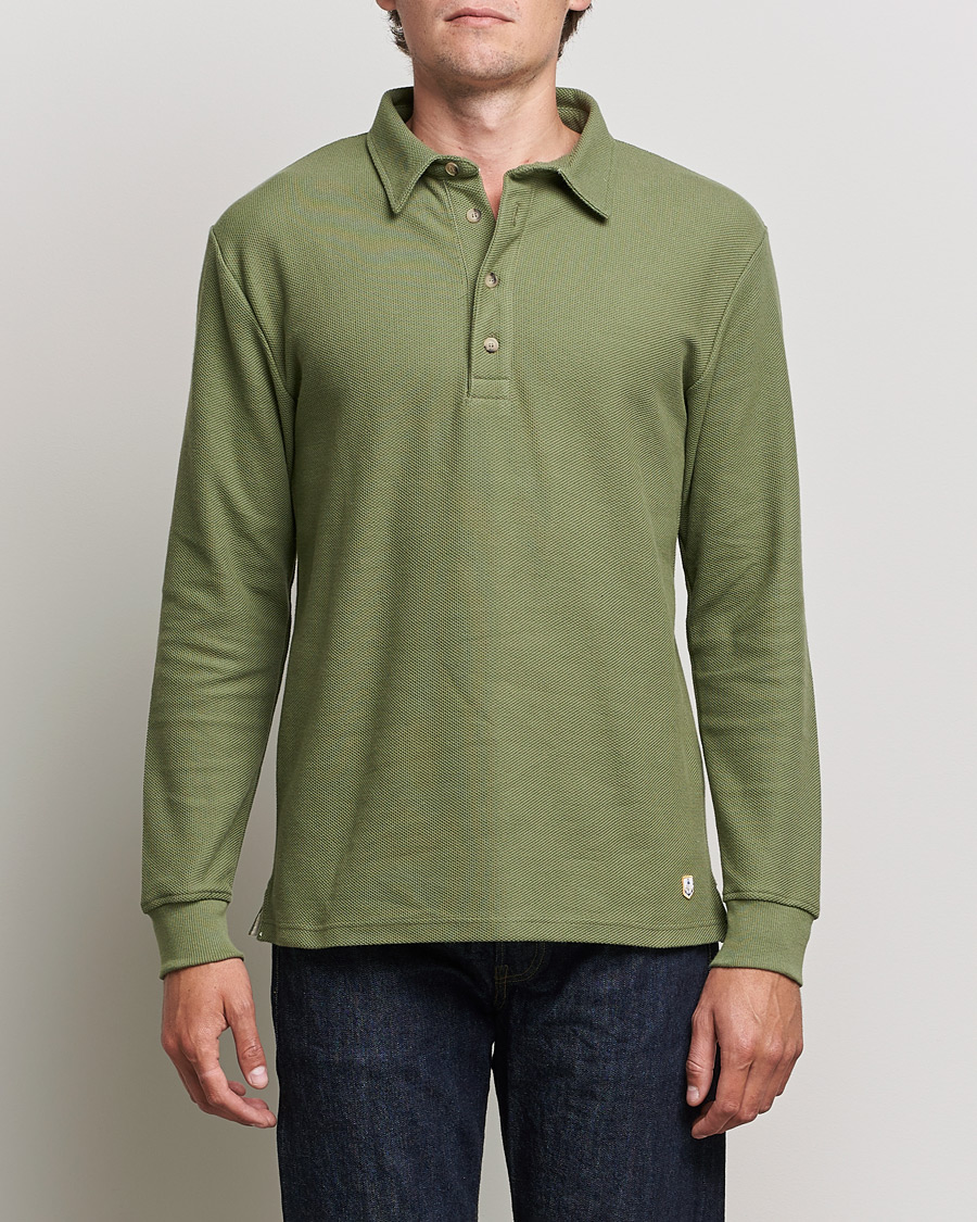 Herre | Gensere | Armor-lux | Polo Cotton Pique Miltary