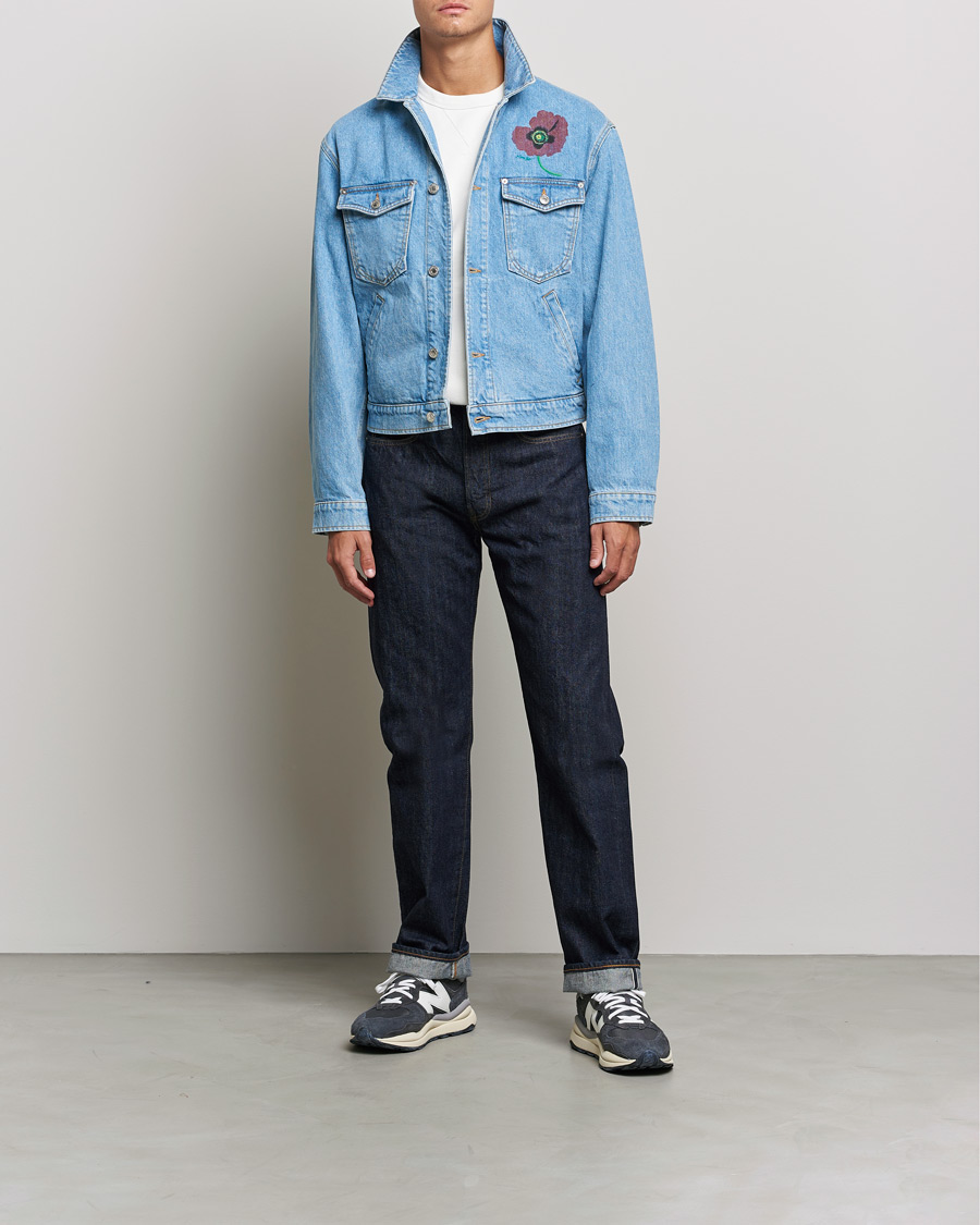 Herre | Jakker | KENZO | Trucker Denim Jacket Sky Blue