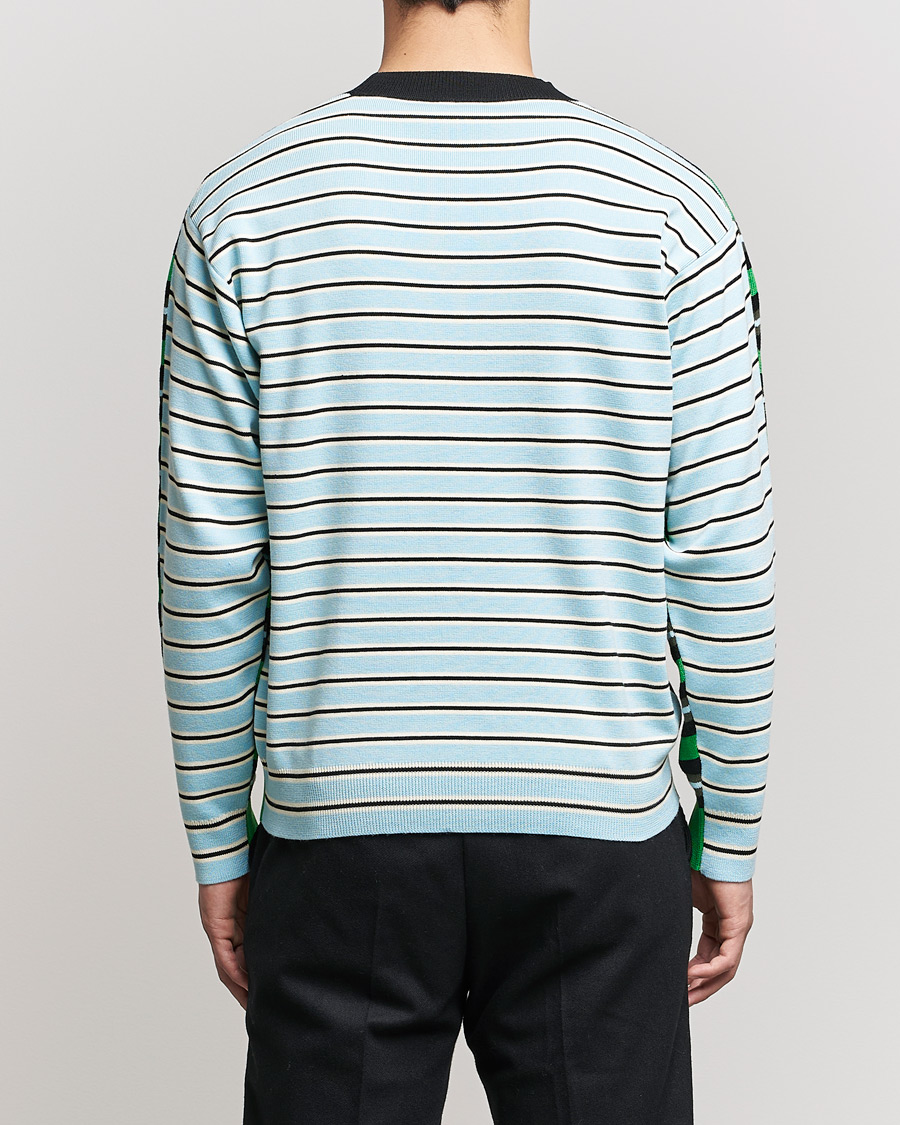 Herre | Gensere | KENZO | Stripes Wool Knitted Jumper Grass Green