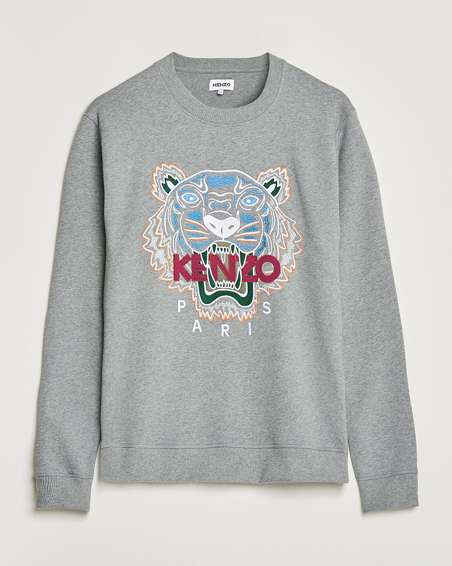 Herre | Gensere | KENZO | Icon Tiger Sweatshirt Grey