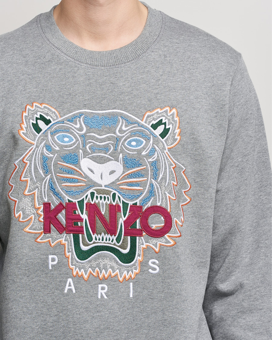 Herre | Gensere | KENZO | Icon Tiger Sweatshirt Grey