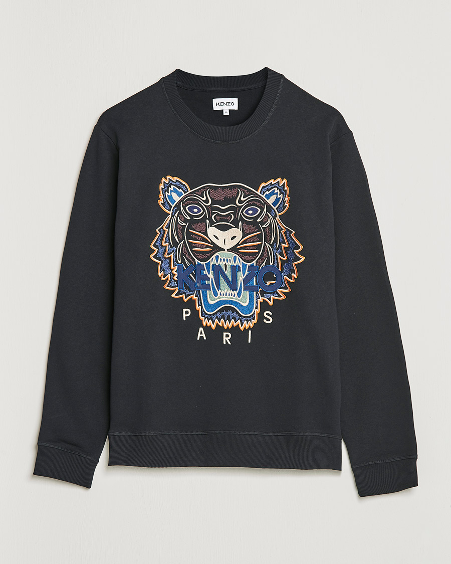 Herre | Sweatshirts | KENZO | Icon Tiger Sweatshirt Black