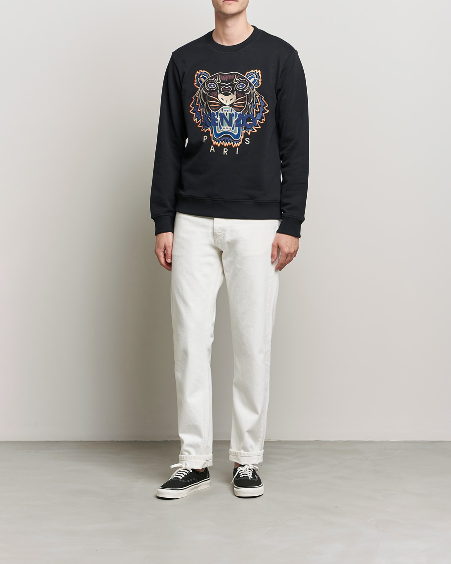 Herre | Gensere | KENZO | Icon Tiger Sweatshirt Black