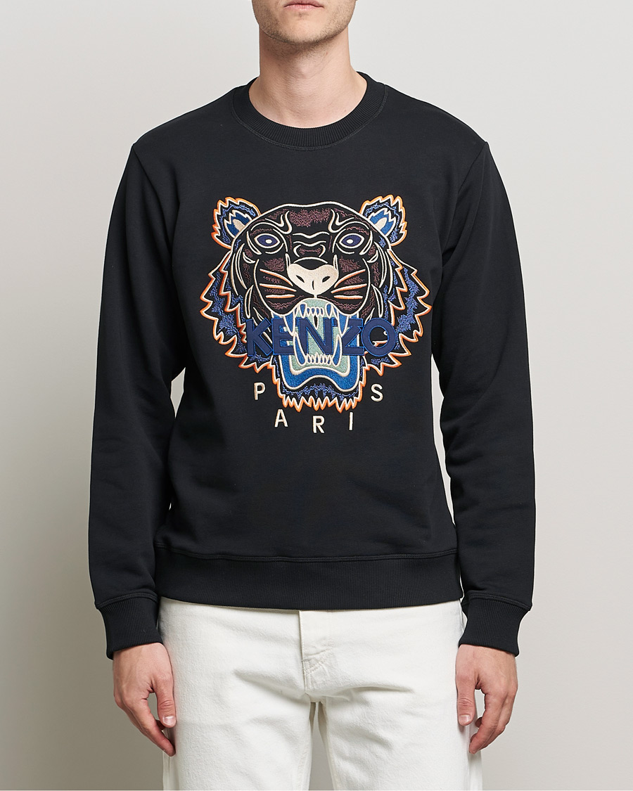 Herre | Gensere | KENZO | Icon Tiger Sweatshirt Black