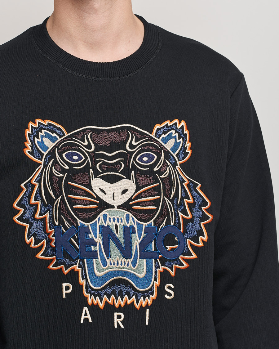 Herre | Gensere | KENZO | Icon Tiger Sweatshirt Black