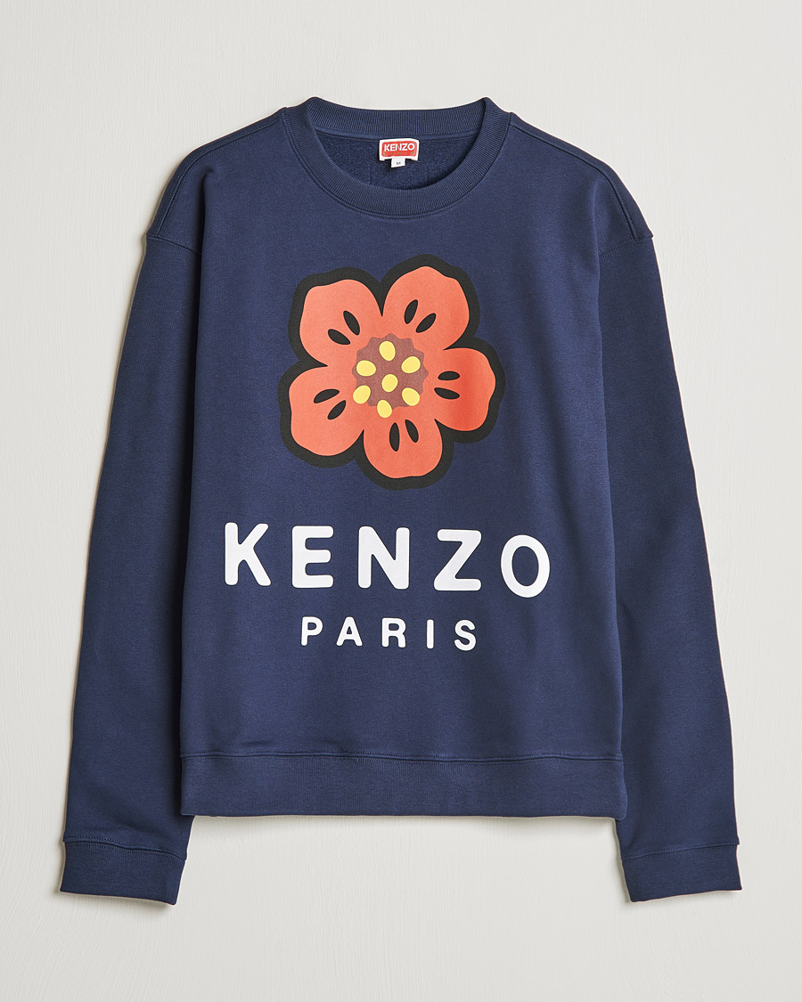Herre | Gensere | KENZO | Logo Classic Sweatshirt Midnight Blue