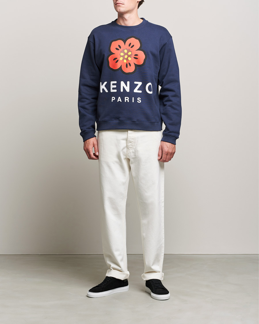 Herre | Gensere | KENZO | Logo Classic Sweatshirt Midnight Blue