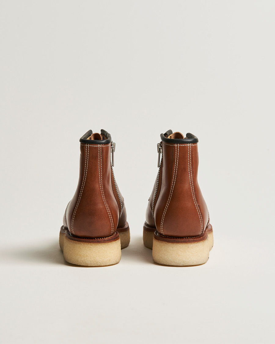Herre | Støvler | KENZO | Yama Lace Up Boots Dark Camel