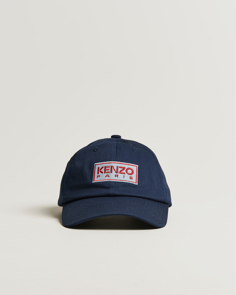 Herre | KENZO Logo Cap Navy Blue | KENZO | Logo Cap Navy Blue