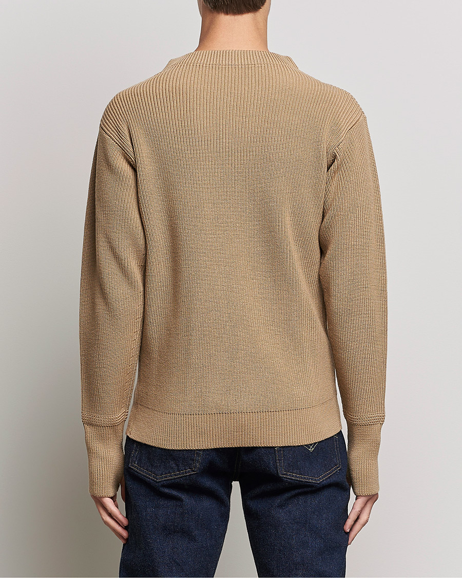 Herre | Gensere | Andersen-Andersen | Sailor Wool Crewneck Camel