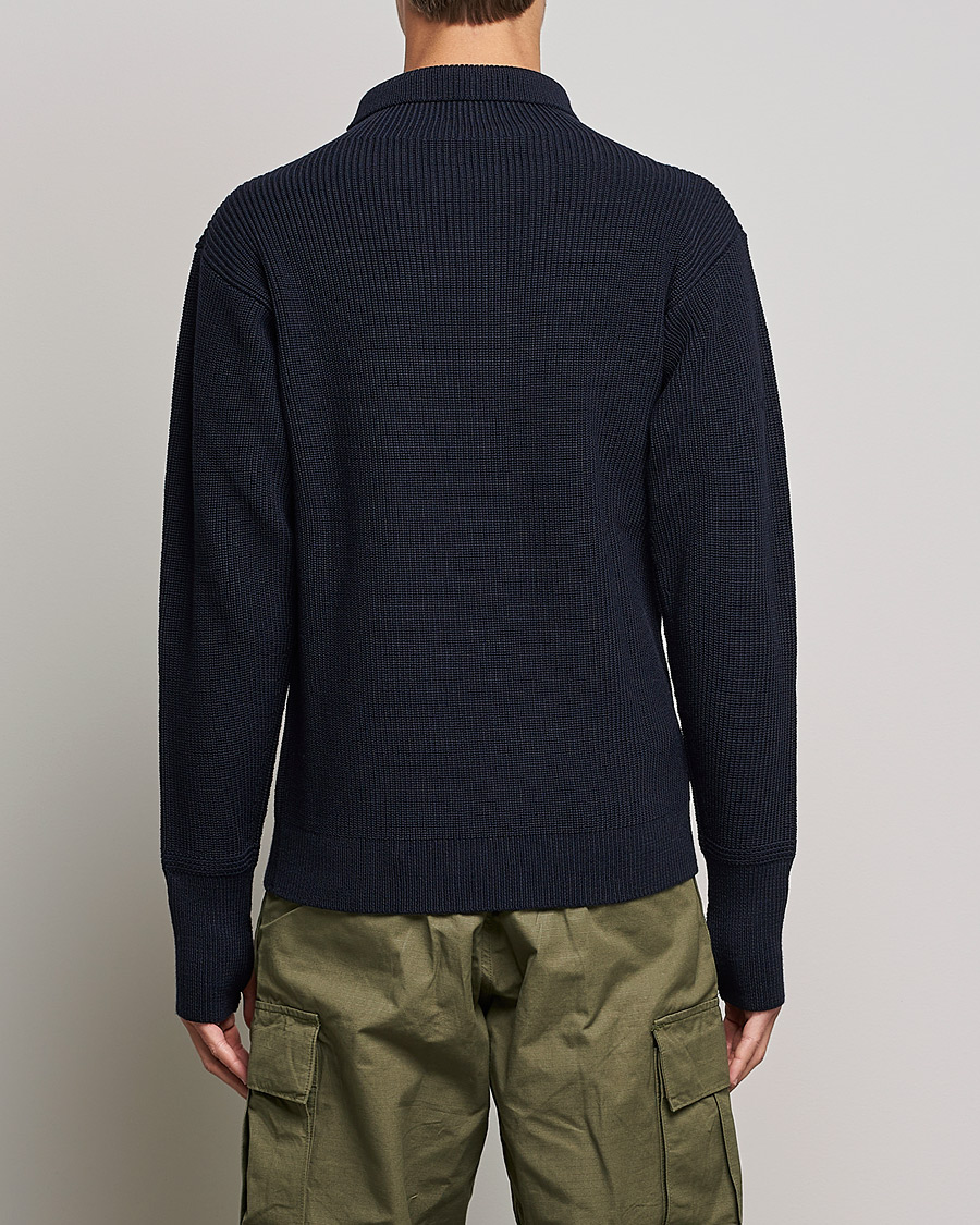 Herre | Gensere | Andersen-Andersen | Sailor Wool Turtleneck Navy Blue