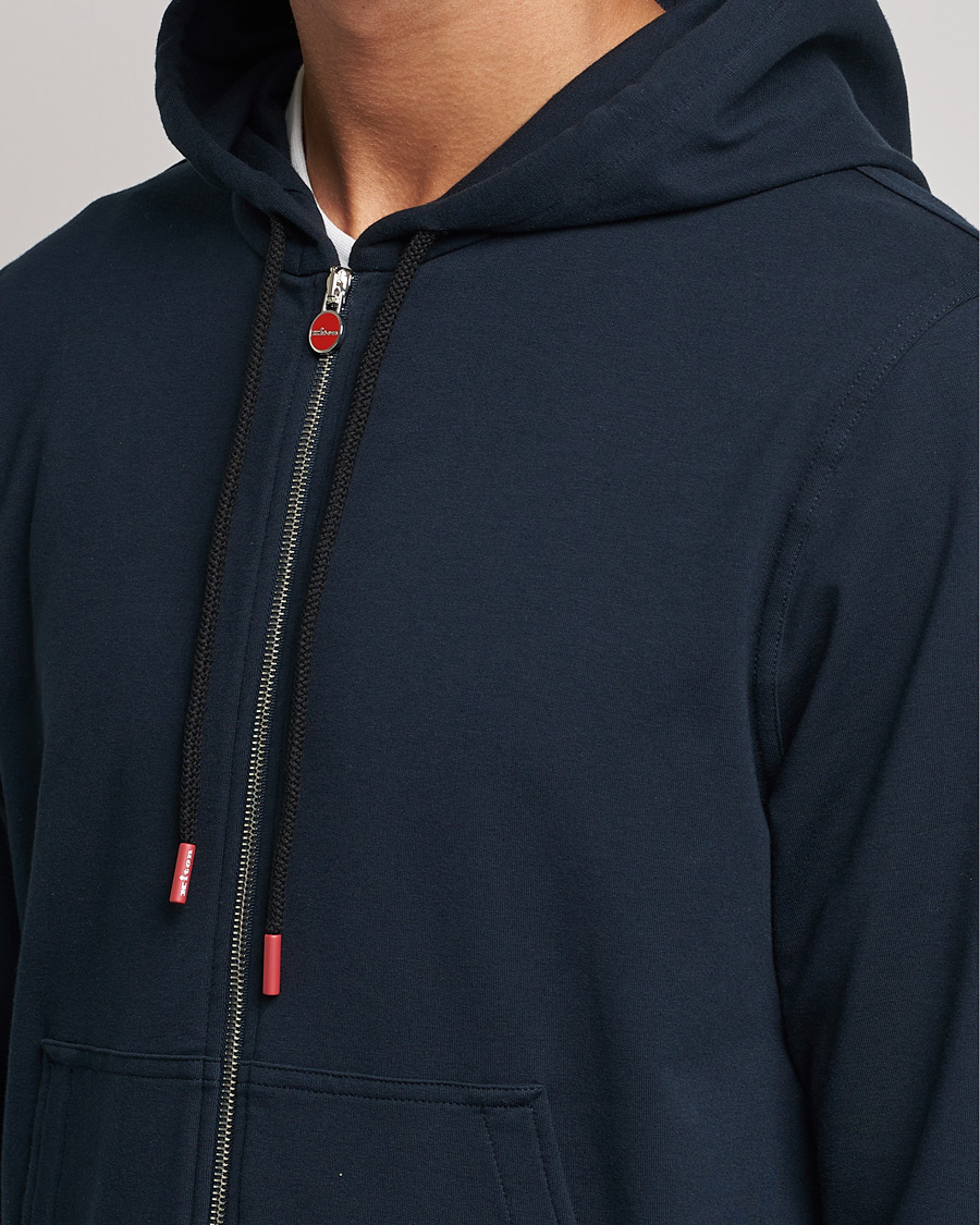 Herre | Gensere | Kiton | Cotton Blend Track Suit Navy