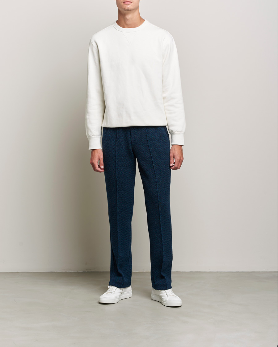 Herre | Bukser | Missoni | Zig Zag Knitted Trousers Navy
