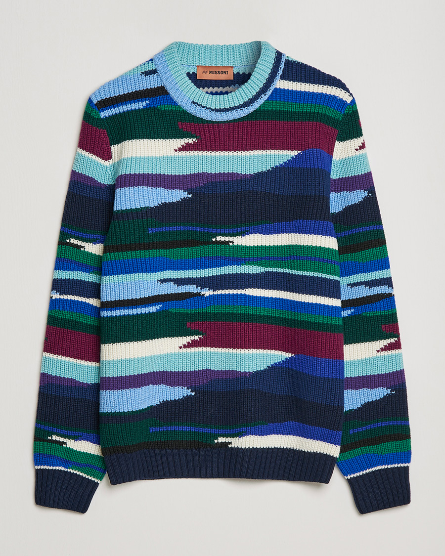 Herre | Gensere | Missoni | Macro Fiammato Sweater Multi