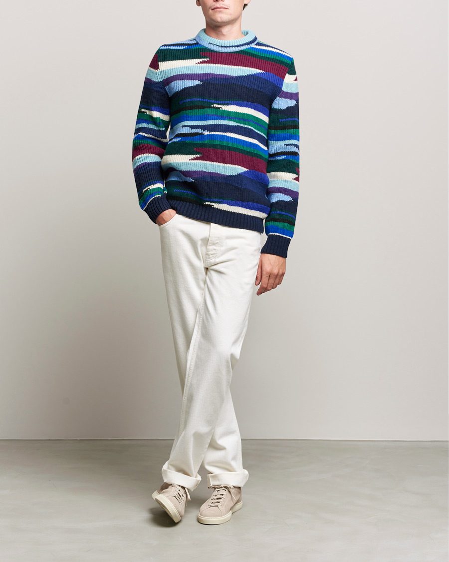 Herre | Gensere | Missoni | Macro Fiammato Sweater Multi