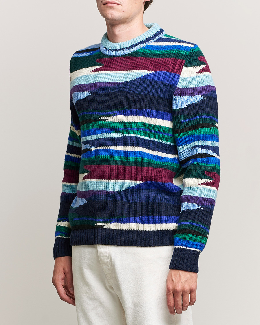 Herre | Gensere | Missoni | Macro Fiammato Sweater Multi