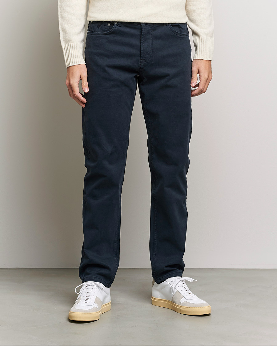 Herre | 40% salg | Morris | James Brushed Chinos Navy