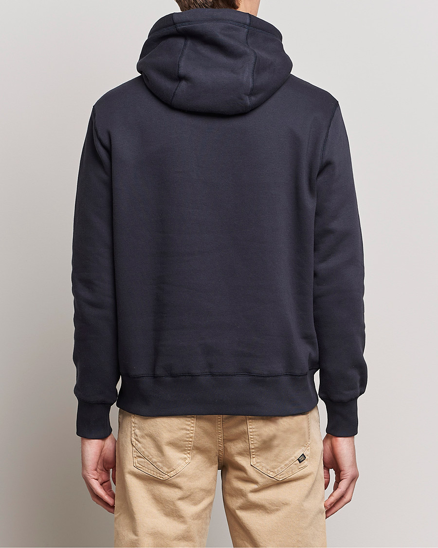 Herre | Gensere | Morris | Trevor Logo Hoodie Blue
