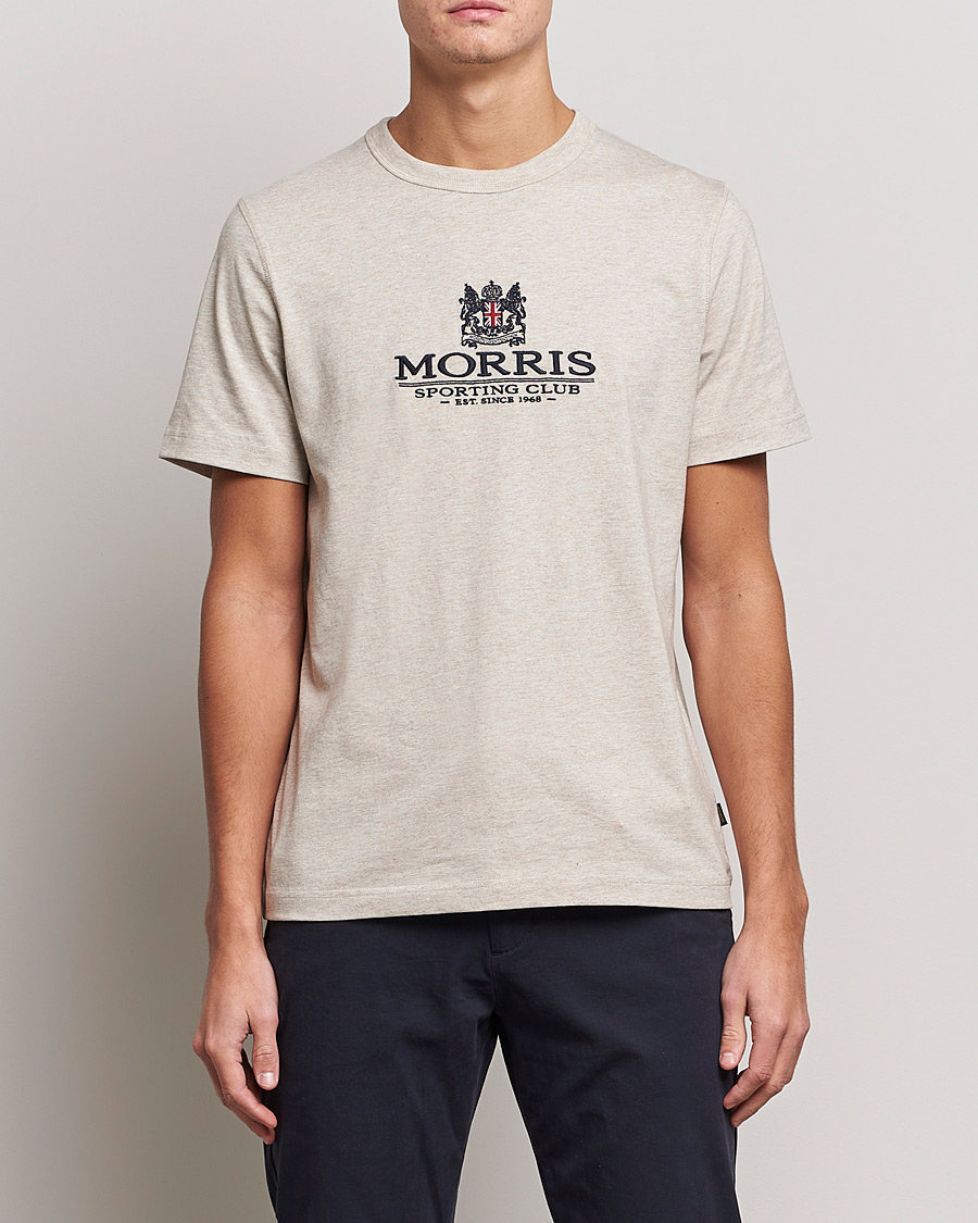 Herre | T-Shirts | Morris | Trevor Logo T-shirt Khaki