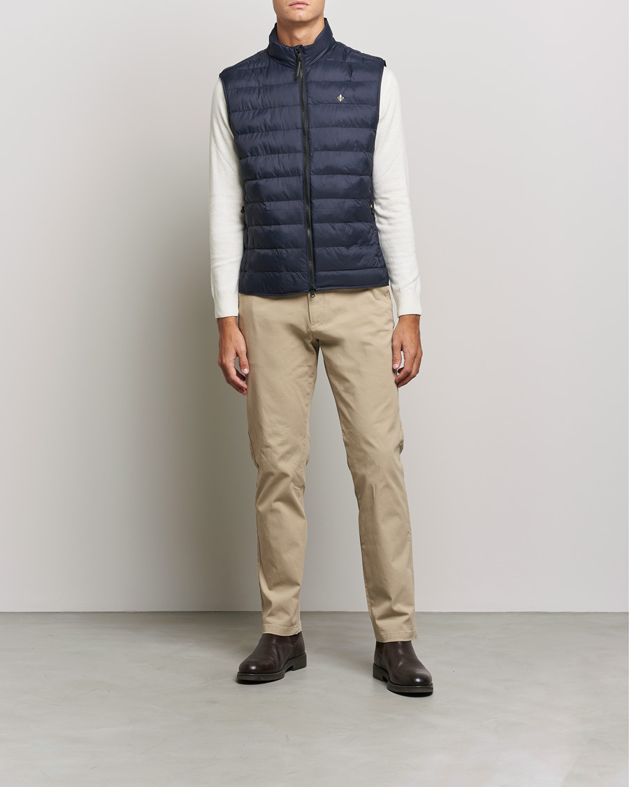 Herre | Morris Norfolk Liner Vest Navy | Morris | Norfolk Liner Vest Navy