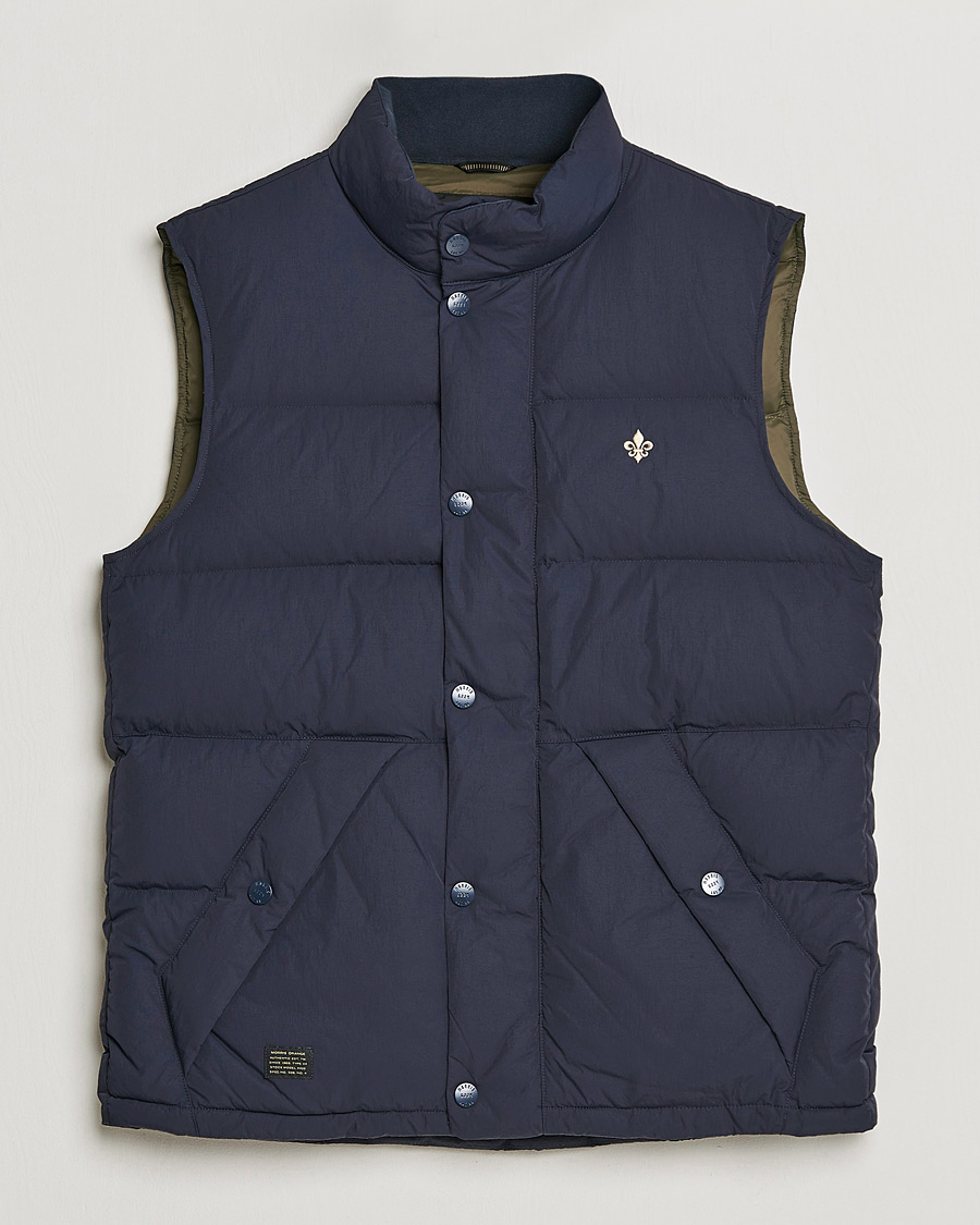 Herre | Jakker | Morris | Holborn Down Vest Blue